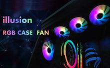 Load image into Gallery viewer, FAN KIT 5-Pack - 120mm Addressable RGB LED Case Cooling Fans with RGB Controller
